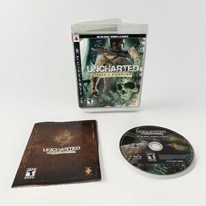 Uncharted: Drake's Fortune (Playstation 3, 2007) Complete | CIB | Tested